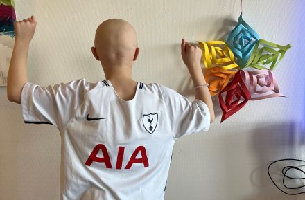 FotballtrøyeFredag på Radiumhospitalet